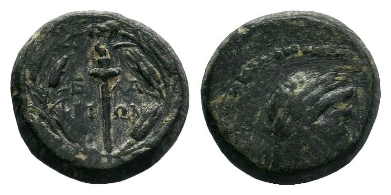 AEOLIS, Elaia. 2nd-1st century BC. 


Condition: Very Fine

Weight: 3.42 gr
Diam...