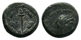 AEOLIS, Elaia. 2nd-1st century BC. 


Condition: Very Fine

Weight: 3.42 gr
Diameter: 14 mm