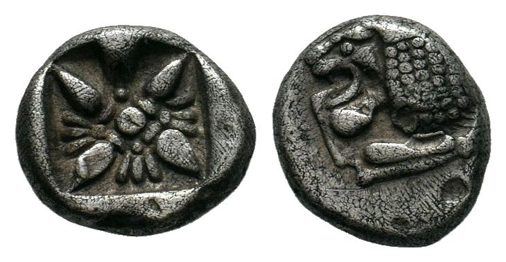 Miletos, Ionia. AR Obol c. 525-475 BC.


Condition: Very Fine

Weight: 1.16 gr
D...