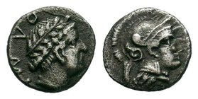 CILICIA, Holmoi. 4th century BC. AR Obol 

Condition: Very Fine

Weight: 0.61 gr
Diameter: 9 mm