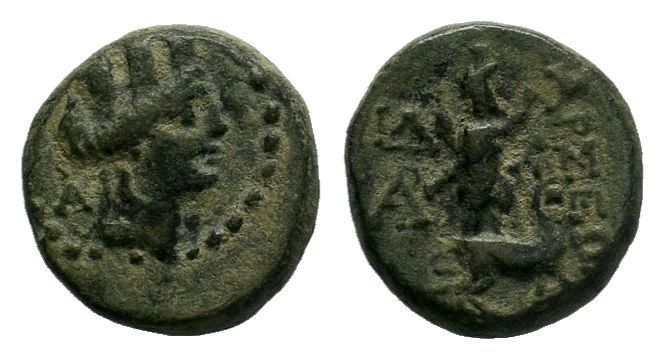 CILICIA, Tarsos. 164-27 BC. Bronze 


Condition: Very Fine

Weight: 3.97 gr
Diam...
