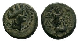 CILICIA, Tarsos. 164-27 BC. Bronze 


Condition: Very Fine

Weight: 3.97 gr
Diameter: 15 mm