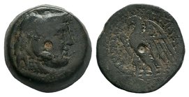 Greek, Ptolemy II Philadelphos, 285 – 246, Bronze, Alexandria 285-246, Æ


Condition: Very Fine

Weight: 14.54 gr
Diameter: 24 mm