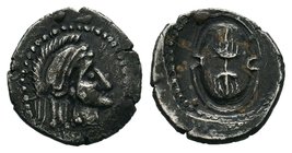 Cilicia, Tarsos. Balakros (Satrap of Cilicia, 333-323 BC). AR Obol 


Condition: Very Fine

Weight: 0.63 gr
Diameter: 11 mm