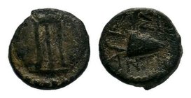 SELEUKID KINGS OF SYRIA. Antiochos I Soter, 281-261 BC. AE (Bronze,)


Condition: Very Fine

Weight: 1.39 gr
Diameter: 12 mm