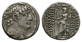 SELEUKID EMPIRE. Antiochos VIII Epiphanes . 121/0-97/6 BC. AR Tetradrachm . Antioch mint. 


Condition: Very Fine

Weight: 15.44 gr
Diameter: 25 mm
