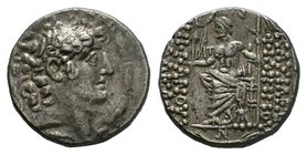 SELEUKID EMPIRE. Antiochos VIII Epiphanes . 121/0-97/6 BC. AR Tetradrachm . Antioch mint. 


Condition: Very Fine

Weight: 15.10 gr
Diameter: 25 mm