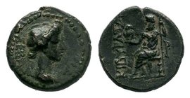 PHRYGIA. Kibyra. Livia (27 BC-14 AD). Ae.

Condition: Very Fine

Weight: 4.00 gr
Diameter: 17 mm