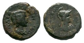 CILICIA. Irenopolis-Neronias. Julia Domna (Augusta, 193-217). Ae

Condition: Very Fine

Weight: 8.05 gr
Diameter: 20 mm