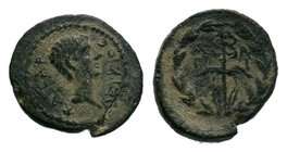 Roman Provincial coins, Lucius as Caesars (27 BC-14 AD). Ae.

Condition: Very Fine

Weight: 2.14 gr
Diameter: 16 mm