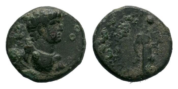 Nero as Caesar (50-54 AD). AE . Phrygia.

Condition: Very Fine

Weight: 2.14 gr
...
