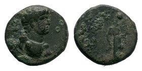 Nero as Caesar (50-54 AD). AE . Phrygia.

Condition: Very Fine

Weight: 2.14 gr
Diameter: 15 mm