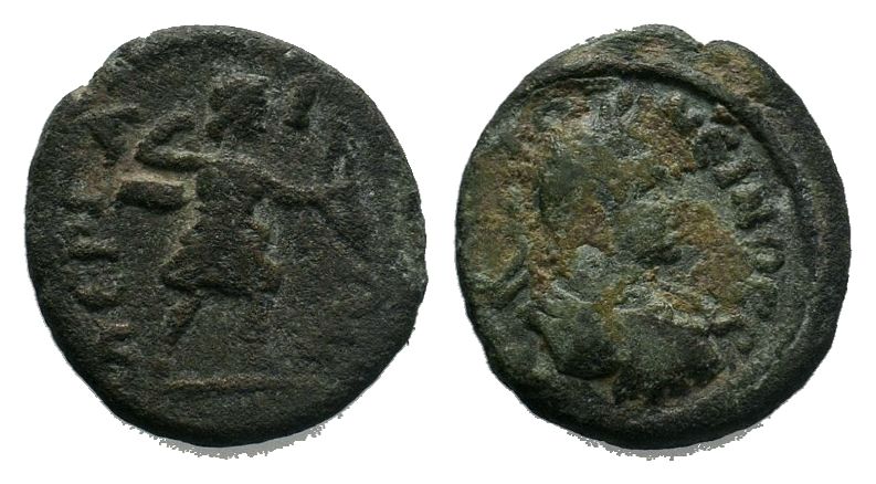 Elagabalus Ӕ25 of Perge, Pamphylia. AD 218-222. 

Condition: Very Fine

Weight: ...