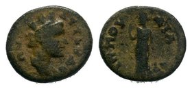 LYDIA. Pseudo-autonomous issue. Time of Marcus Aurelius and Lucius Verus (161-180).

Condition: Very Fine

Weight: 2.44 gr
Diameter: 16 mm