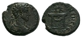 Cilicia, Seleukeia am Kalykadnos, Commodus (177/180-192)

Condition: Very Fine

Weight: 6.12 gr
Diameter: 20 mm