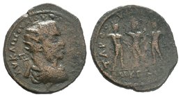 CILICIA, Tarsus. Valerian I. 253-260 AD. Æ 

Condition: Very Fine

Weight: 16.63 gr
Diameter: 33 mm
