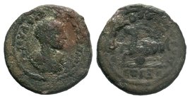 CILICIA. Anazarbus. Philip II (Caesar, 244-247). Ae Triassarion. 

Condition: Very Fine

Weight: 9.15 gr
Diameter: 26 mm