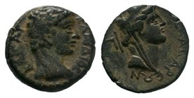 Claudius (41-54). Cilicia , Uncertain Caesarea. Æ 

Condition: Very Fine

Weight: 4.55 gr
Diameter: 19 mm
