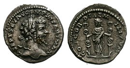 Septimius Severus. AD 193-211. AR Denarius. CONCORDIA

Condition: Very Fine

Weight: 3.01 gr
Diameter: 19 mm