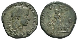Severus Alexander (222-235), Sestertius, Rome,

Condition: Very Fine

Weight: 17.21 gr
Diameter: 28 mm