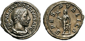 Severus Alexander (222-235 AD). AR Denarius. SPES

Condition: Very Fine

Weight: 2.76 gr
Diameter: 20 mm