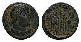 Constantine I. AE Follis, AD 307/10-337.

Condition: Very Fine

Weight: 2.62 gr
Diameter: 19 mm