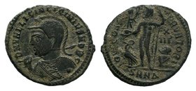 Licinius II. Caesar, A.D. 317-324. Æ follis

Condition: Very Fine

Weight: 3.03 gr
Diameter: 15 mm