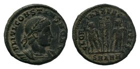Constans I, as Caesar (Constantine I, 306-337), Nummus, Antioch, AD 335; AE

Condition: Very Fine

Weight: 2.25 gr
Diameter: 11 mm