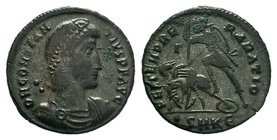 Constantius II (337-361 AD). AE Centenionalis 

Condition: Very Fine

Weight: 4.60 gr
Diameter: 21 mm
