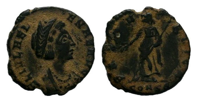 Helena (324-329 AD). AE Half Follis

Condition: Very Fine

Weight: 1.22 gr
Diame...