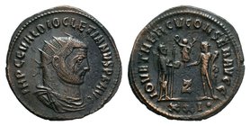 Diocletian, 284-305. Antoninianus

Condition: Very Fine

Weight: 3.65 gr
Diameter: 20 mm