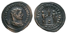 Diocletian, 284-305. Antoninianus

Condition: Very Fine

Weight: 4.21 gr
Diameter: 22 mm