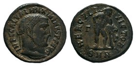 Maximinus II, as Augustus, 309-313. Follis 

Condition: Very Fine

Weight: 3.96 gr
Diameter: 19 mm