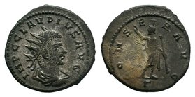 Claudius II Gothicus. AD 268-270. Antoninianus 

Condition: Very Fine

Weight: 3.90 gr
Diameter: 14 mm