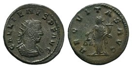 Gallienus (253-268) - AR Antoninianus 

Condition: Very Fine

Weight: 3.82 gr
Diameter: 14 mm
