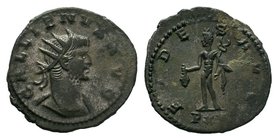 Gallienus (253-268) - Silvered Antoninianus 

Condition: Very Fine

Weight: 2.53 gr
Diameter: 14 mm