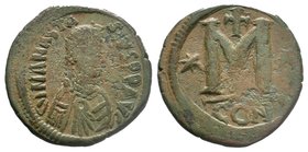 Anastasius I. 491-518. AE follis

Condition: Very Fine

Weight: 18.49 gr
Diameter: 33 mm