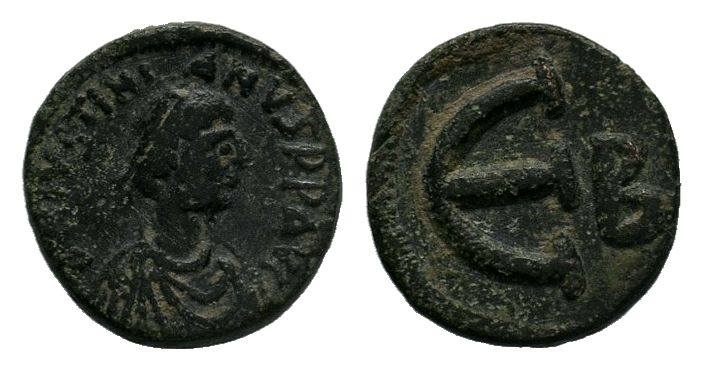 JUSTINIAN I. 527-565 AD. Æ Pentanummium

Condition: Very Fine

Weight: 2.14 gr
D...