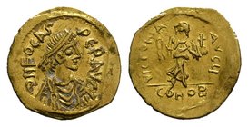 Phocas AV Semissis. Constantinople, AD 607-610. 

Condition: Very Fine

Weight: 2.14 gr
Diameter: 17 mm