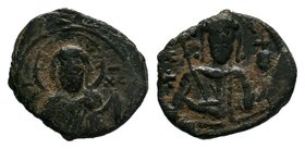Alexius I. Comnenus, 1092-1118 AD. AE tetarteron. Constantinople. 

Condition: Very Fine

Weight: 3.00 gr
Diameter: 19 mm