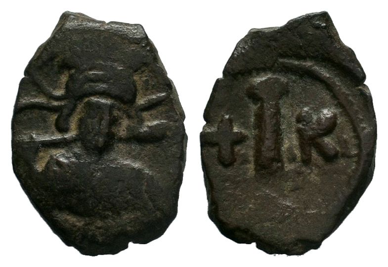 Tiberius III (698–705), Follis, Ae.

Condition: Very Fine

Weight: 4.48 gr
Diame...