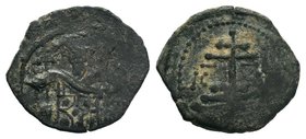 Manuel I, AE Tetarteron. 1143-1181 AD. Constantinople.

Condition: Very Fine

Weight: 2.11 gr
Diameter: 20 mm