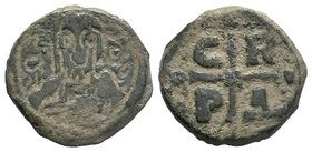 ROMANUS IV DIOGENES (1068-1071). Follis. 

Condition: Very Fine

Weight: 7.14 gr
Diameter: 25 mm