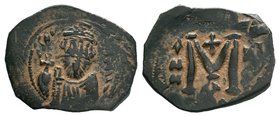 ARAB-BYZANTINE: Constans II, Time of the Rashidun.

Condition: Very Fine

Weight: 4.63 gr
Diameter: 25 mm
