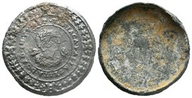 Italy, Venice PB Theriac Capsule Seal. Circa 17th century. 

Condition: Very Fine

Weight: 25.84 gr
Diameter: 41 mm