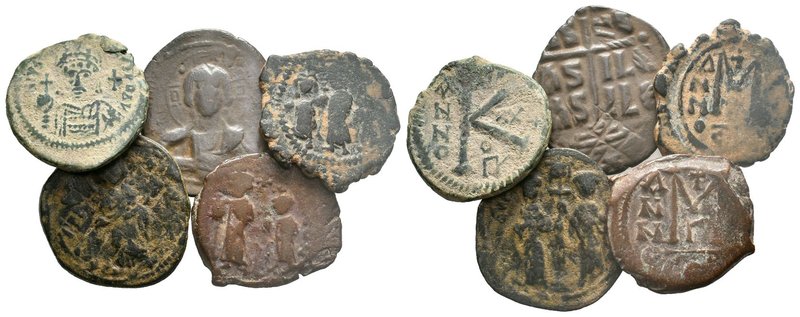 5x Mixed Byzantine Coins.

Condition: Very Fine

Weight: 
Diameter: