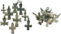 9x Wearable Byzantine Cross Pendants, 7th - 11th C. AD.

Condition: Very Fine

Weight: 
Diameter:
