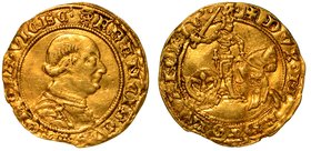 MILANO. Francesco I Sforza (1450-1466) – Ducato (con DVX MEDIOLANI). Busto corazzato a d. R/ Il duca in armatura a cavallo. La corazza è ornata da una...
