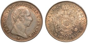MILANO. Francesco I d'Asburgo-Lorena (1815-1835)
– Lira 1824. Testa laureata a d. R/ Aquila bicipite coronata e caricata dello stemma austriaco. Crip...
