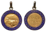 RACI GENOVA - Medaglia s.d.,
diam. 22
oro g. 4,72
titolo 750
